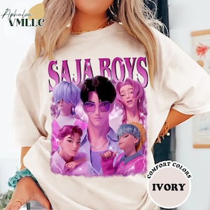 Saja Boys Kpop Demon Hunters Tshirt, Saja Boys Shirt, Demon Hunter Merch, Saja Boys Fan Gifts Unisex T-shirt