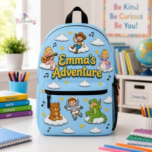 Disneyworld Toy Story 5 Jessie Musical Backpack, Toy Story 5 Movie 2026, Toy Story Land You've Got a Friend In Me Back To School Backpack image 2