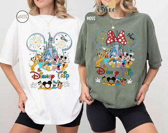 Disneyworld Family Trip 2026 Shirt, Mickey Minnie Couple Trip Shirt, Family Disneyland Vacation Matching T-shirt, Disneytrip Outfits