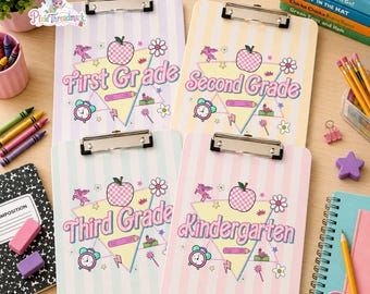 Custom Teacher Clipboard, Personalized Teacher Appreciation Gift, School Office Supplies, Back to School Gift, Teacher End of Year Gifts