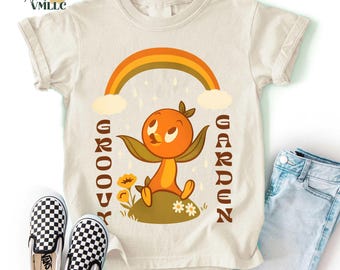 Orange Bird Shirt, Summer Sunshine Shirt, Disneyland Bird Summer Vacation Shirt, Disneyworld Summer Trip Bird Shirt, Women's Vacation