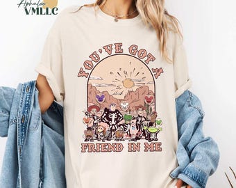 You've Got A Friend In Me | Retro Toy Story Shirt | Halloween Toy Story | Trick or Treat | Toy Story Shirt | Toy Story Happy Halloween