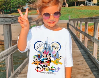 Disneyland Family Vacation 2026 Shirt, Mickey And Friends Matching Shirt, Disneyland Trip, Disneyland Magical Castles Shirt