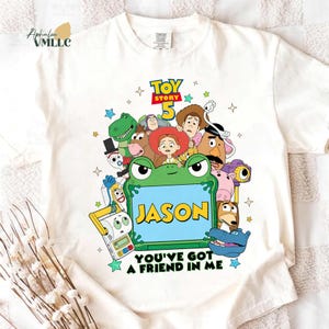DisneyPixar Toy Story 5 Shirt, LilyPad Smarty Pans Buzz Lightyear, You've Got a Friend In Me Tee, DisneyPixar Fest, WDW Disneyland Girl Trip image 2