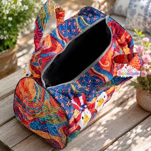 Jessie Toy Story Cowgirl Quilted Duffel, Disneyland Quilted Weekend Bag, Disneyland Toy Story Jessie Bag, Toy Story Family Trip Duffel Bag image 5