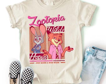 Disney Zootopia 2 Judy Hopps & Nick Wilde Undercover Shirt, Judy Hopps and Nick Wilde T-shirt, Zootopia 2 2025,Comfort Color Shirt