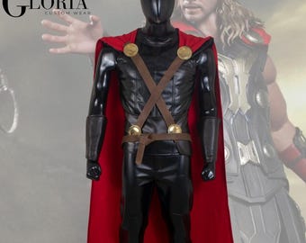 Thor Cosplay Costume for Men Norse Thunder God Outfit