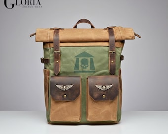 Warhammer 40k Cosplay Bag | Gothic Messenger Bag for Comic Con