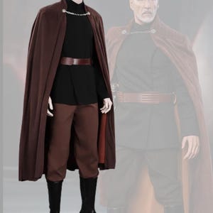 ドゥークー伯爵のコスプレ衣装：手作りスターウォーズシス卿衣装