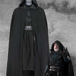 Baylan Skoll Cosplay Costume: Faux Leather Armor, Cotton Jedi Outfit