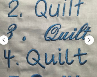 Add on Personalized Quilt Label with Quilt purchase only
