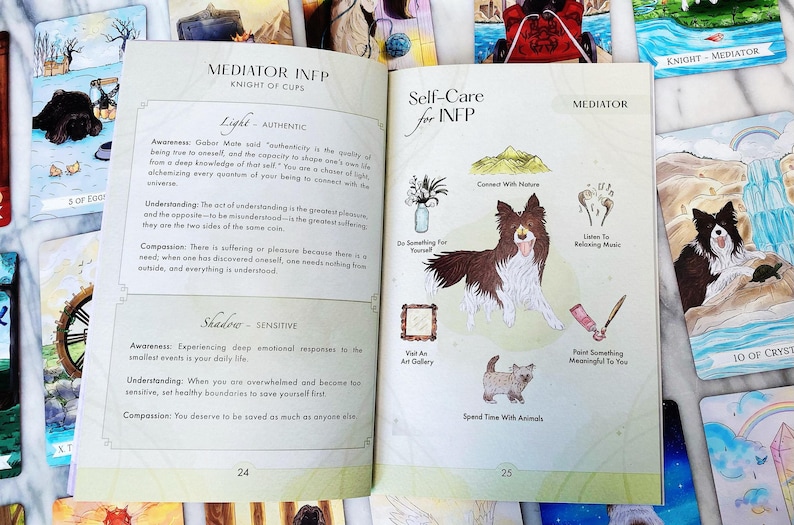 The Oneful Tarot - Jungian shadow integration x MBTI-based tarot - Individuation image 3