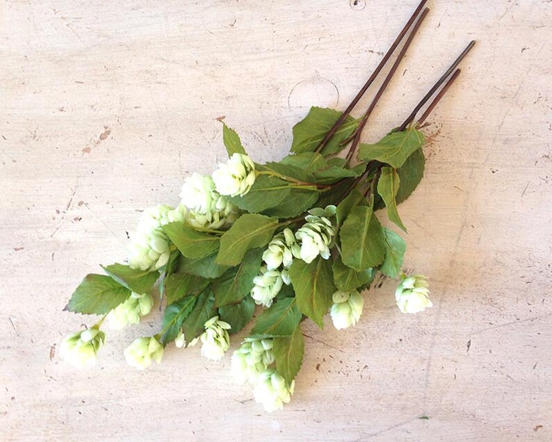 Hops silk flowers beer hops artificial plant artificial Etsy