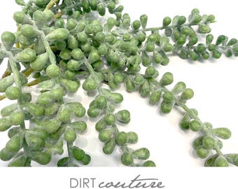 Artificial String of Pearls, succulent, hanging plant