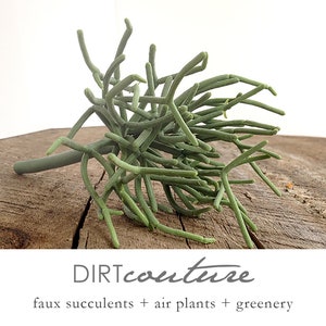 Faux fire stick pencil cactus, artificial plant, faux succulent, sticks on fire, Euphorbia