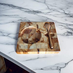 Wooden Coaster, Teak wood finger join coaster