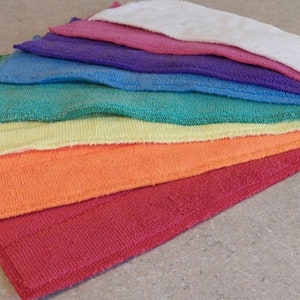 RAINBOW Color Combo Microfiber Reusable Pad Refill compatible with WetJet Set of 8 Inv 13018 image 3