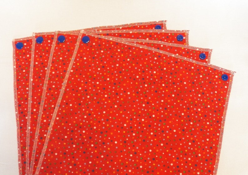 Red Dots UnPaper Handdoeken Schoonmaakdoeken Eco vriendelijk Set van 12 Inv 32015 afbeelding 1