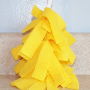 Fleece Reusable Duster Refill compatible with Swiffer Duster YELLOW Inv 27003 image 2