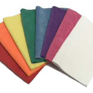 RAINBOW Color Combo Microfiber Reusable Pads Refill compatible with Sweeper Set of 8 Inv 14018 image 1