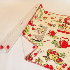 Red Dots UnPaper Towels Cleaning Cloths Eco friendly Set of 12 Inv 32015 image 4