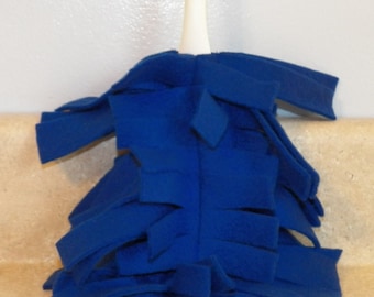 Fleece Reusable Duster Refill compatible with Swiffer Duster- BLUE- (Inv #27005)