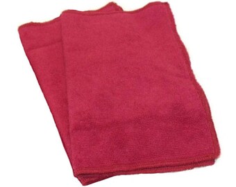 Maroon- Microfiber Reusable Pads Refill compatible with Sweeper- Set of 2 (Inv #14011)
