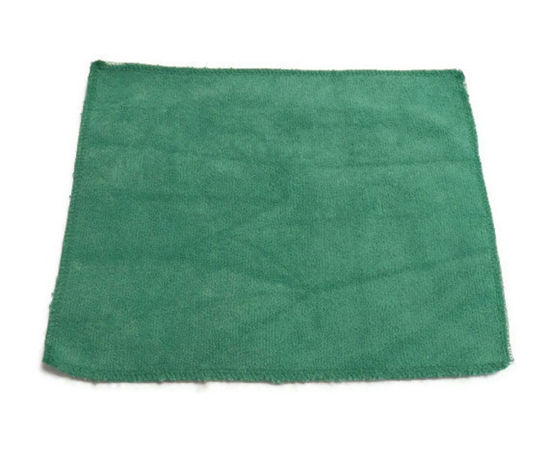 Green Microfiber Reusable Pad Refill compatible with Sweeper Set of 2 Inv 14004 image 2