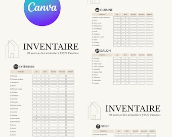 CHECKLIST Inventaire Airbnb modifiable