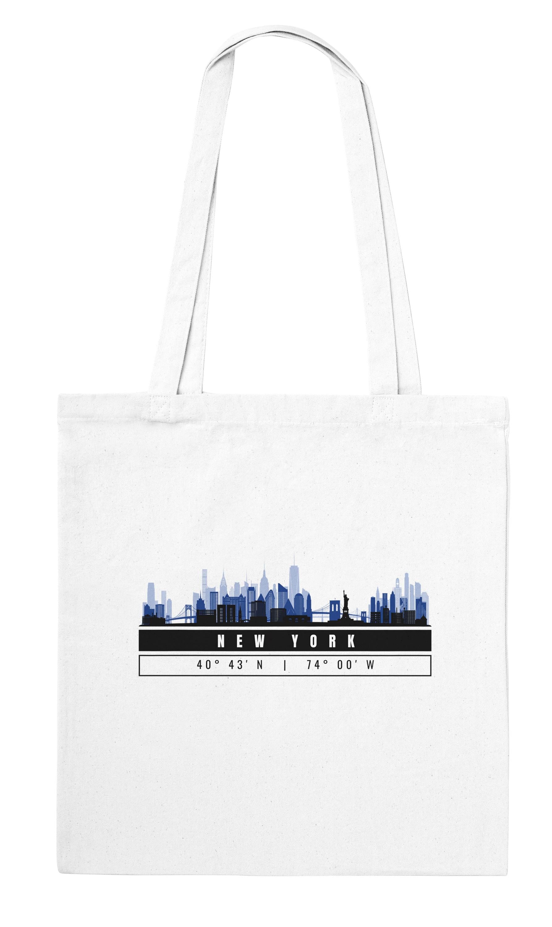 Beauty case New York City – NYC Souvenir Travel Cosmetic Bag per regali di viaggio per ragazze, Ama New York City Ku, alla moda