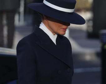 America 47th First Lady Melania Trump's Inauguration Fashion Top