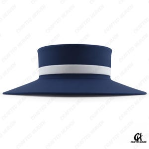 Elegant black felt top hat with wide brim and white satin band, inspired by Melania Trump’s inauguration style, displayed on white background