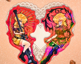Hellsing Seras Victoria 8cm Holographic Stickers