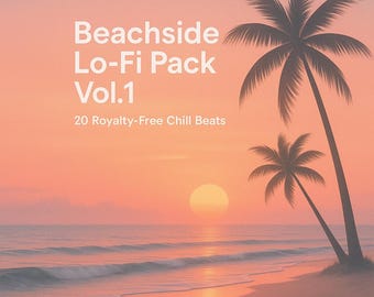 Beachside Lo-Fi Beats: Royalty-Free Summer Music (MP3 + WAV)