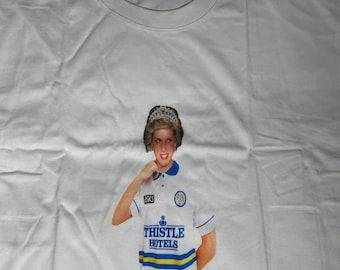 princess diana of leeds united tee shirt