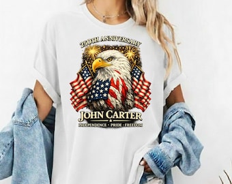 USA 250th Anniversary T-Shirt, 4th of July Patriotic Gift