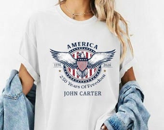 America 250th Anniversary Tee,Patriotic Gift,4th of July Shirt,Independence Day Gift
