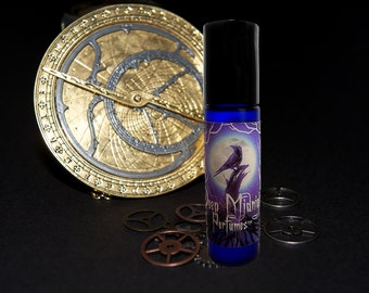 TIME MACHINE™ Perfume Oil - Amber, patchouli, nag champa - steampunk perfume - hippy perfume