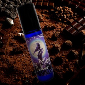 DECADENCE Perfume Oil - Dark Chocolate, Caramel, Black Cherry, Gardenias, Valentine&#39;s Perfume, Gothic perfume