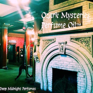 OZARK MYSTERIES™ Perfume Oil - Cherrywood, Tobacco, Smoke, Leather, Ivy, Gingerbread, Spirit Accord - Haunted Inns - Halloween Perfume