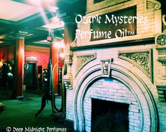 OZARK MYSTERIES™ Perfume Oil - Cherrywood, Tobacco, Smoke, Leather, Ivy, Gingerbread, Spirit Accord - Haunted Inns - Halloween Perfume