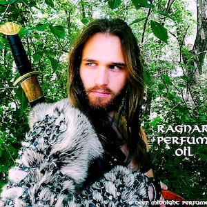 RAGNAR Perfume Oil Viking Perfume Cedar, Pine, Fir, Bergamot, Vetiver, Leather Accord, Musk, Ocean The Vikings Ragnar Lothbrok image 1