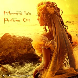 Meerjungfrau Isle™ Parfüm Öl - reife Mango, Passionsfrucht, Ozean Wasser, Meer Kelp, Treibholz, Musk - Meerjungfrau Parfüm