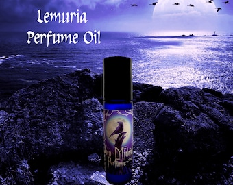 LEMURIA™ Perfume Oil - Aquatic Florals, Sunflowers, Persian Melon, Patchouli, Coriander - Fantasy Perfume