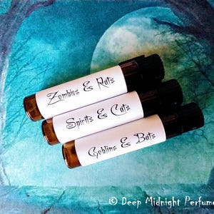 HALLOWEEN BEASTIES™ — 3 sample vials — Halloween Perfume Sample Set