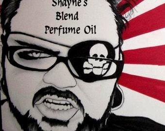 SHAYNE'S BLEND Perfume Oil -  Arabian Sandalwood, Dark Vanilla, Clove, Spices - Gothic Perfume