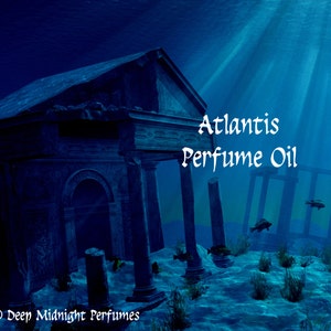 ATLANTIS ™ Parfümöl - Gewürze, Sandelholz, aquatische Blüten, Moschus,Ozon, Tau - Fantasie Parfüm