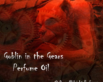 GOBLIN in the GEARS Parfümöl - Blutorange, Anis, Vanille - Gothic Parfum