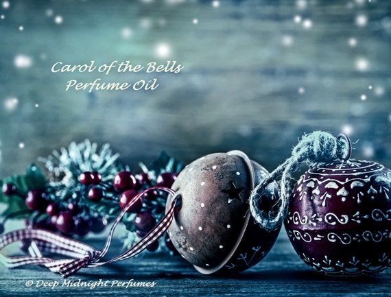 Carol of the Bells Perfume Oil Currants, Caramel, Ginger, Fir