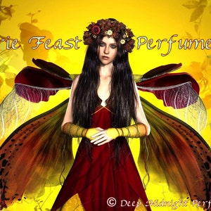 FAERIE FEAST Parfümöl - weißer Bernstein, getrocknete Blätter, Kürbis, Lorbeer, Gewürze, gerösteten Zucker, Sahne - HALLOWEEN Parfüm - Herbst Duft